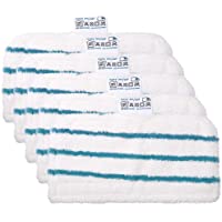 KEEPOW Paquete de 5 Almohadillas de Limpieza de Microfibra para mopa de Vapor Black &amp- Decker FSMH1321- FSM1605…